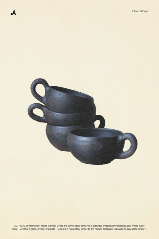 Carbon Clay Cups