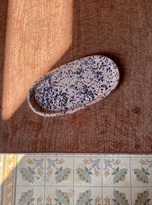 Speckled Serving Plate
