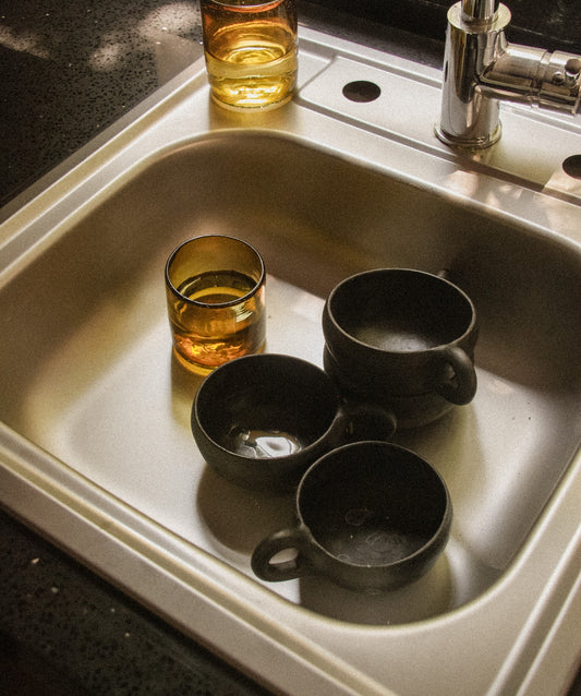 Carbon Clay Cups