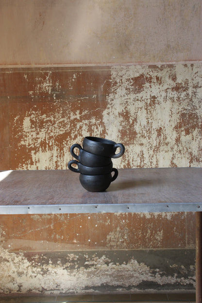 Carbon Clay Cups